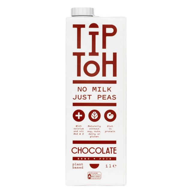 Carton of plant-based dairy chocolate by TipToh