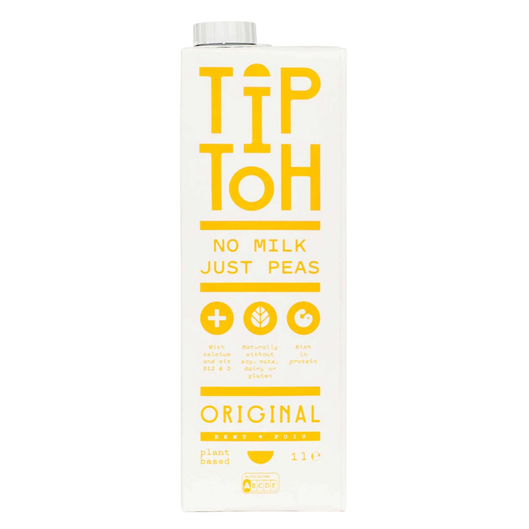 Carton of plant-based dairy original by TipToh