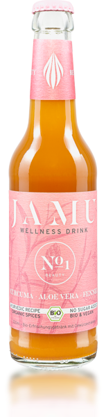 Bottle of wellness drink No 1 Beauty by Jamu