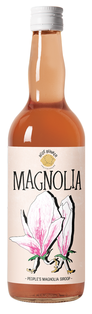 Bottle of Magnolia syrup by Roze Bunker
