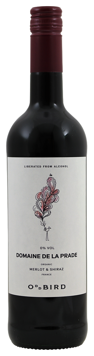 Bottle of non-alcoholic wine Domaine de la Prade by Oddbird